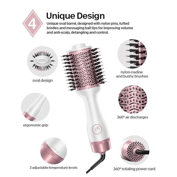 Hair dryer brush - 4 in 1 - Picture 5 of 6